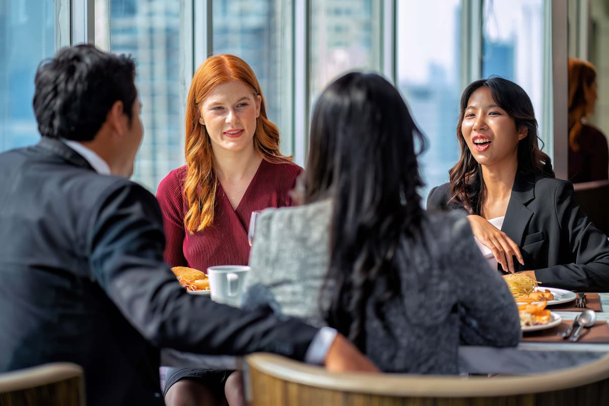 Business team meeting