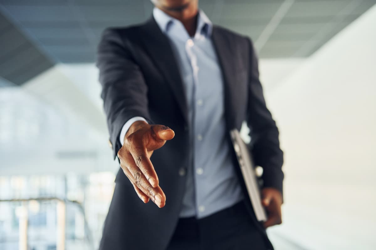 Successful business agreement